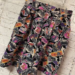 Vintage AKF New York Car License Plate Resort Shorts Medium